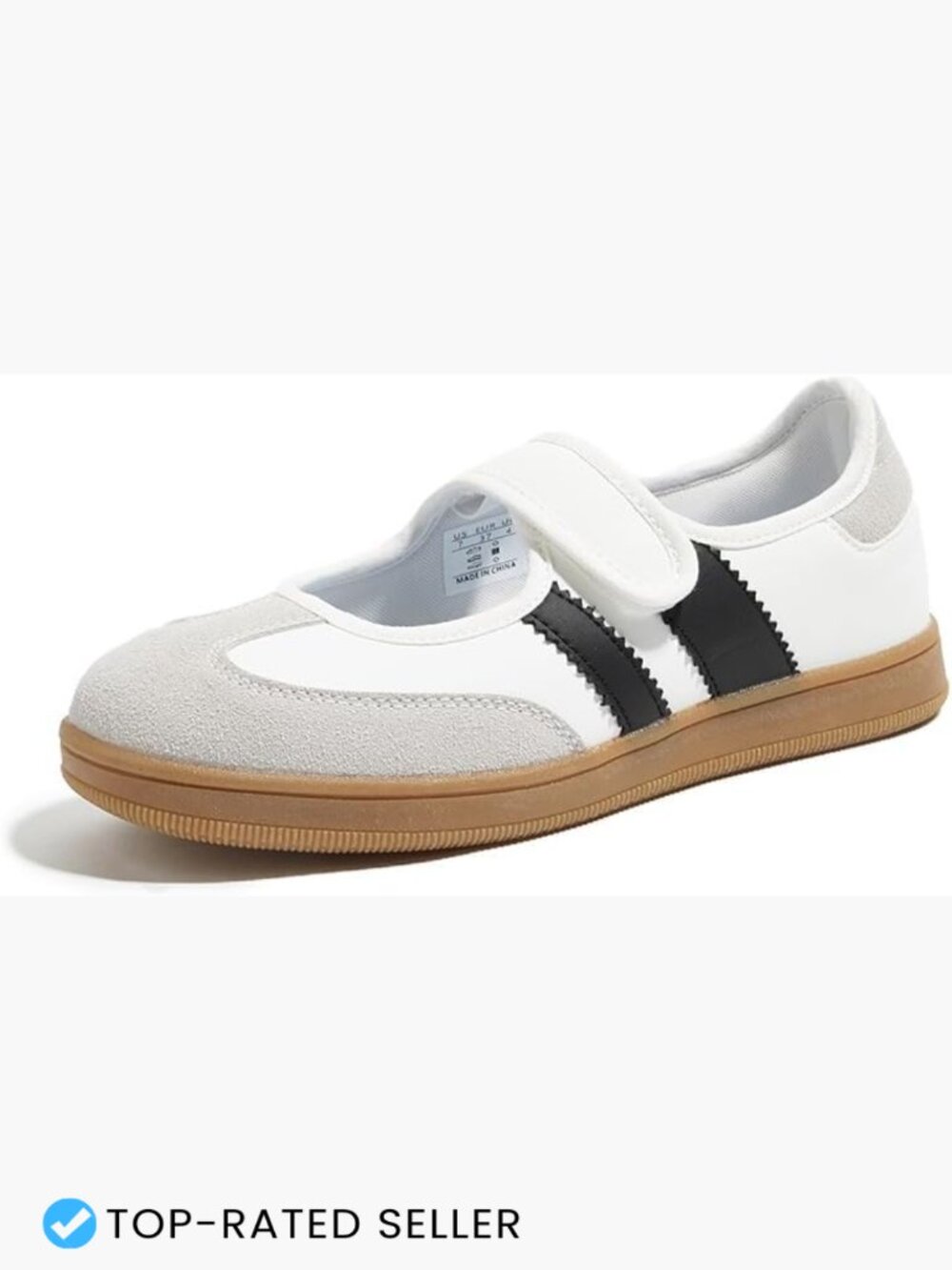Retro Platform Sneakers Chic Slip On Hook and Loop Casual Comfort Walking Shoes